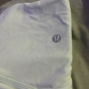 light blue double lined lulu leggings